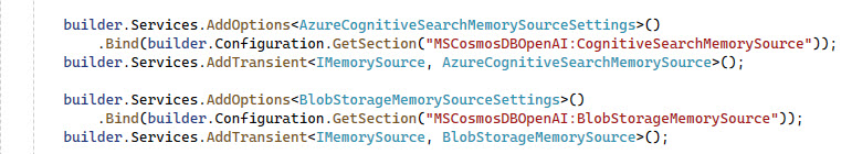 Memory sources
