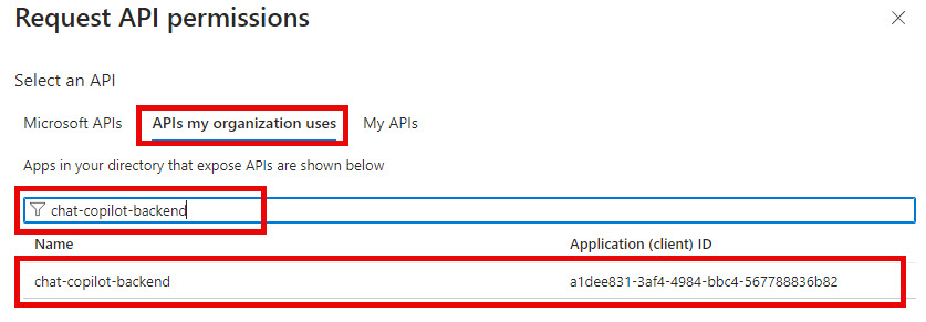 backend lookup